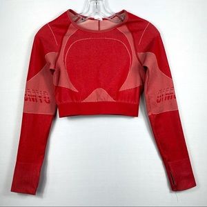 Gymshark Turbo Seamless Set, Crop Top/Leggings